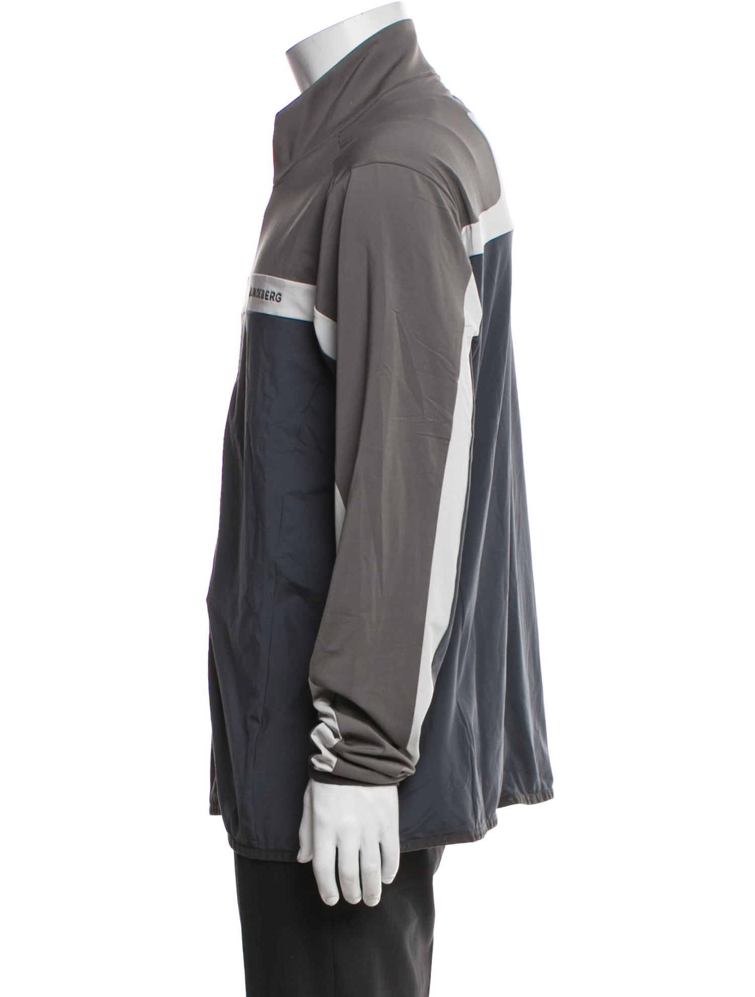 J. Lindeberg Colorblock Pattern Windbreaker